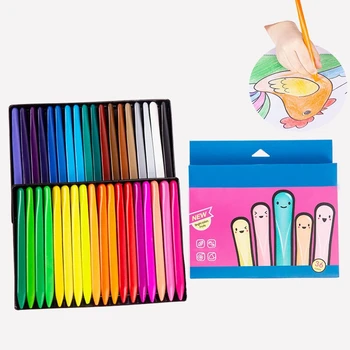 

36PCS Crayons Oil Pastel Safety Non-Toxic Washable Paint 36 Colors Painting Drawing Pen for Kids Art School Supplies
