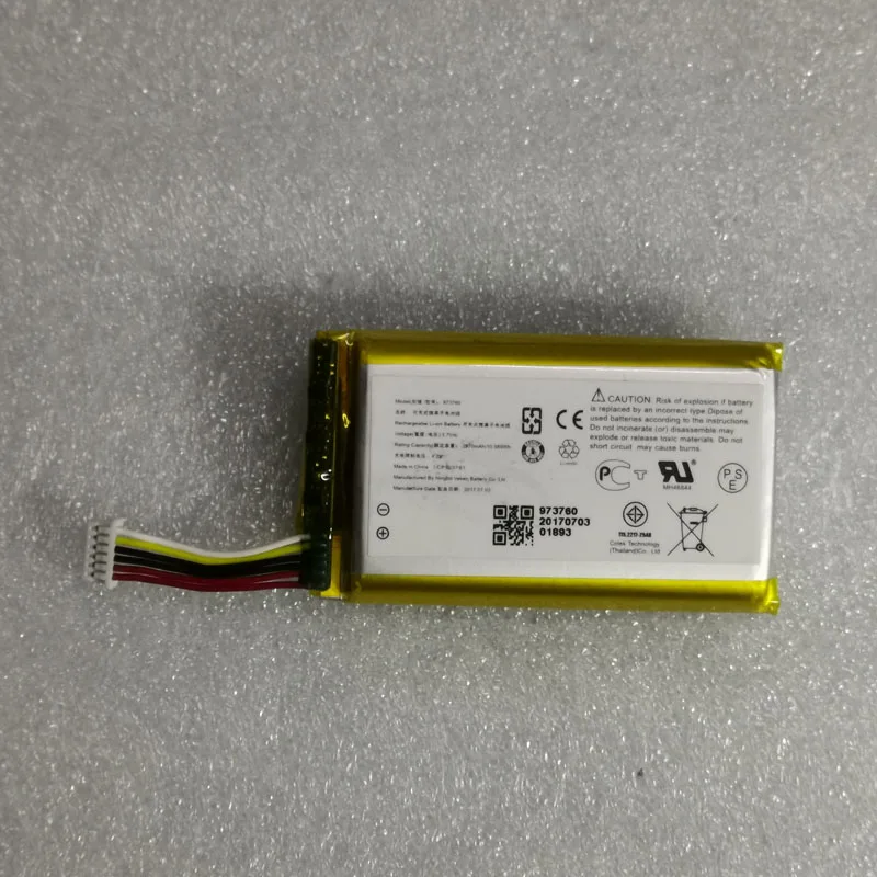 3,7 V 2970mah Новый аккумулятор для DJI Spark RC 973760 батарей