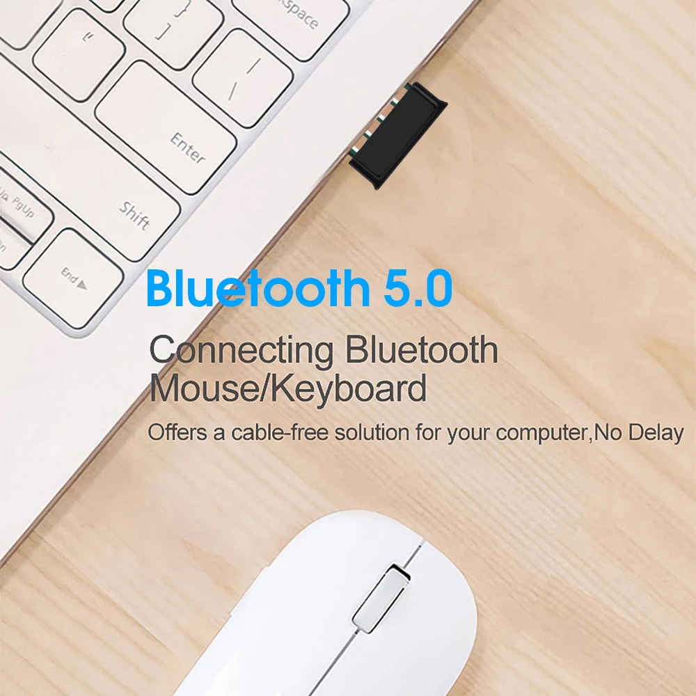 Kebidumei беспроводной USB Bluetooth 5,0 адаптер мини Bluetooth ключ Музыкальный звук Bluetooth передатчик приемник адаптер для ПК