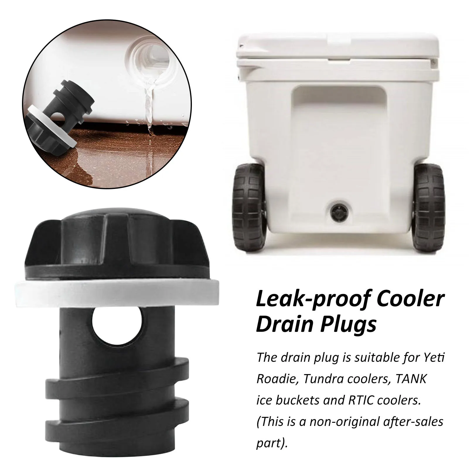 Tank Coolers Yeti Roadie Drain Plug Leak Cool Drain Plug - Main Image