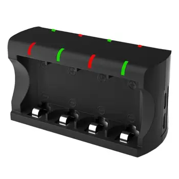 

8 Slot Multifunction Battery Charger Safety Fire PC and ABS Heat-resisting for RCR123A 16340 3.7V Rechargeable Battery