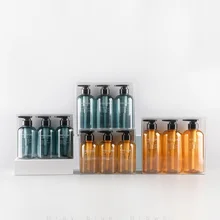 Горячая 3 шт многоразового пресса для косметического шампуня гель для душа большой емкости 300/500 мл