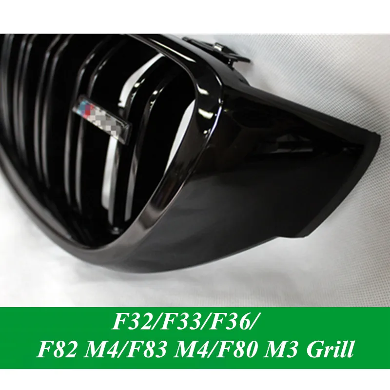 4 серии F32 F33 Передняя решетка ABS для BMW F36 F80 M3 F82 F83 M4 2 двери купе 420i 428i 435i 428d 420d 425d 430d 435d