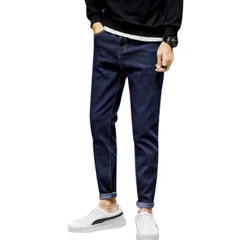 

Jean Cotton Stretch Men Jeans Homme Pants Slim Pants Denim Trousers Casual Mens Jeans Men Clothes 2019 Joggers Streetwear Modis