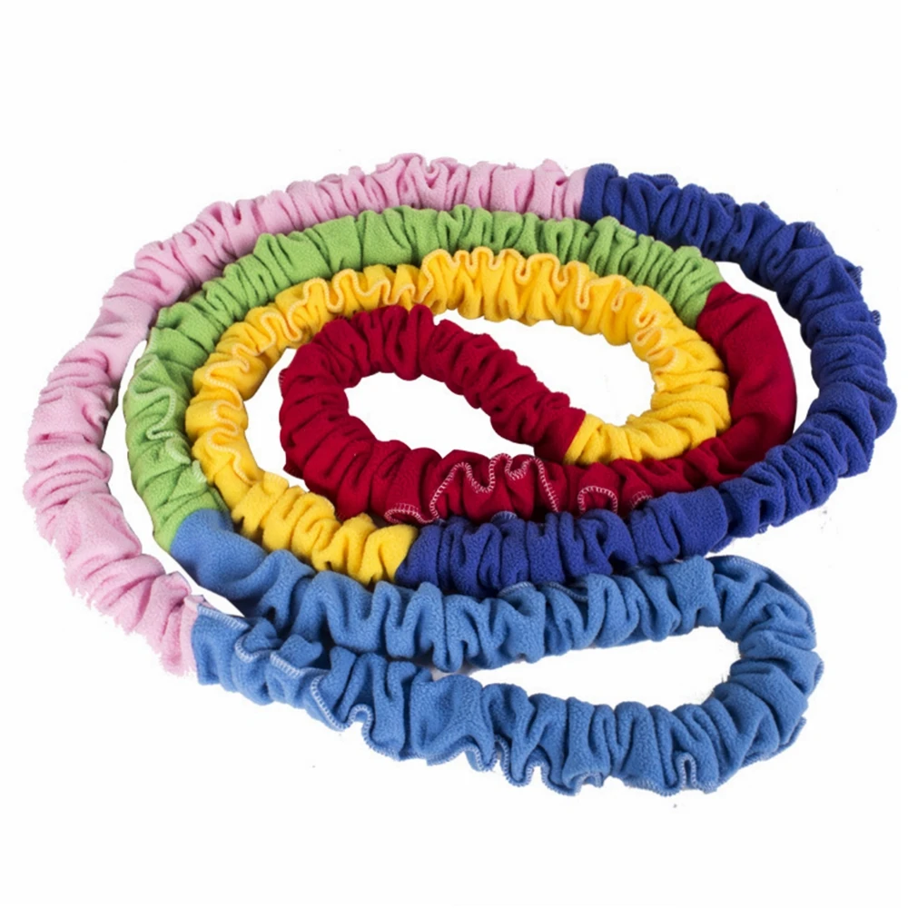 Sport Toys Outdoor Team Cooperation Work Develop Elasticity Rope Circle Southeast Northwest Running Push Game Sensory Rope