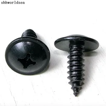 

Shhworldsea Zinc Black Cross Recessed Round Head Screw Fastener Clip For Hyundai 92155-22000