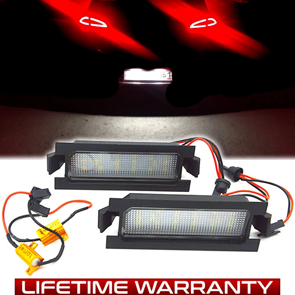 2 шт. без ошибок 18 SMD светодиодный светильник номерного знака для Hyundai I30 CW GD 5D Accent