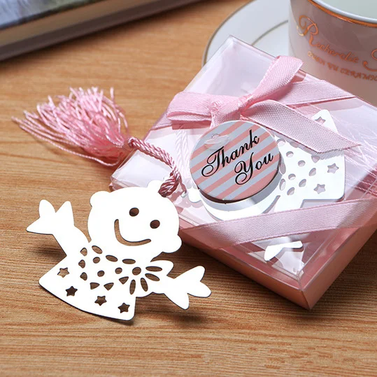 50 шт. голубые и розовые Снеговики закладка для детей подарок на Baby Shower Детские