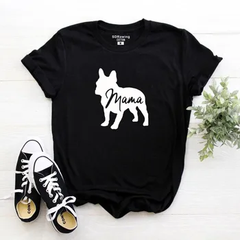 

French Bulldog Clothing Dog Lover Gifts For Dog Owners Dog T Shirt Dog Mom Shirt Pet Lover Animal Lover Mama Ladies Tee tops