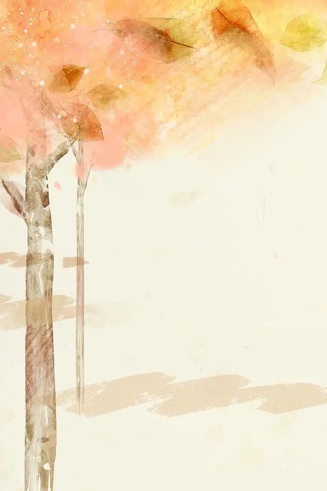 春夏秋冬手绘唯美风景背景图片素材免费下载 图片编号qkerawbe Pngbag素材网