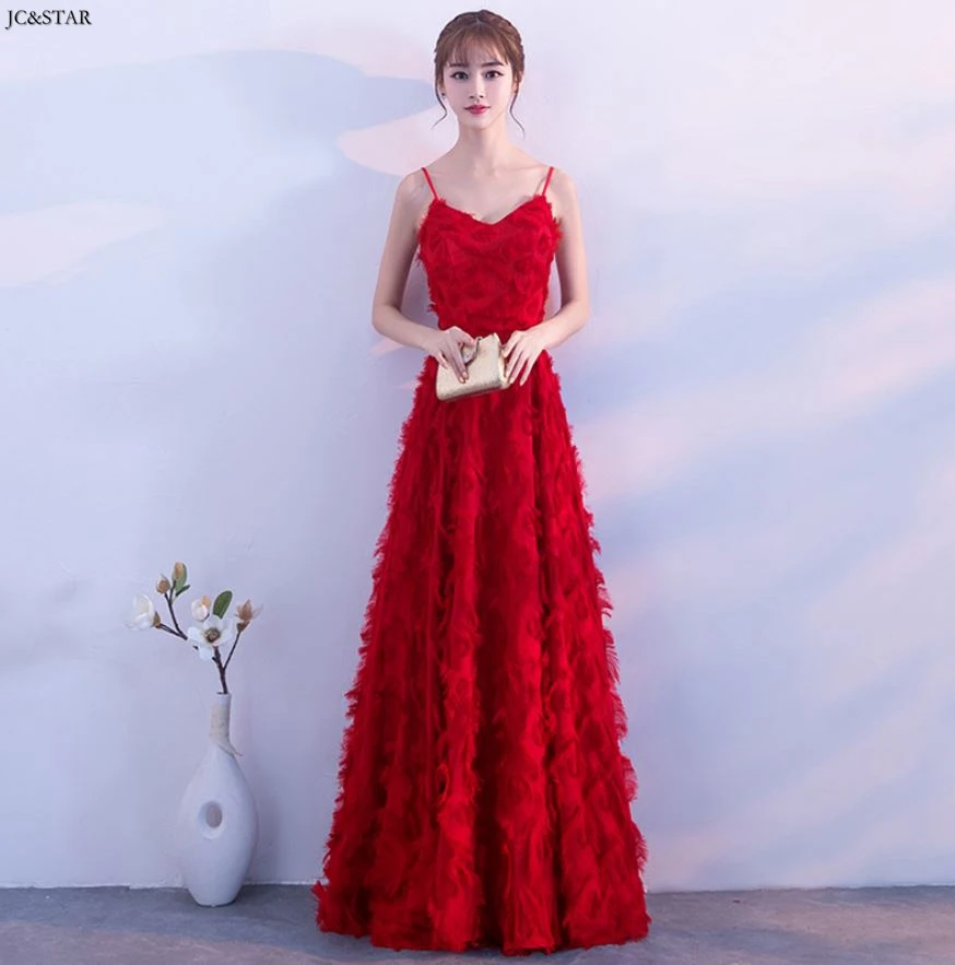 Robe mariage femme Новое Кружевное пуховое тонкое платье трапециевидной формы с бретельками розового, бордового, шампанского, длинное платье подружки невесты vestido madrinha Pl