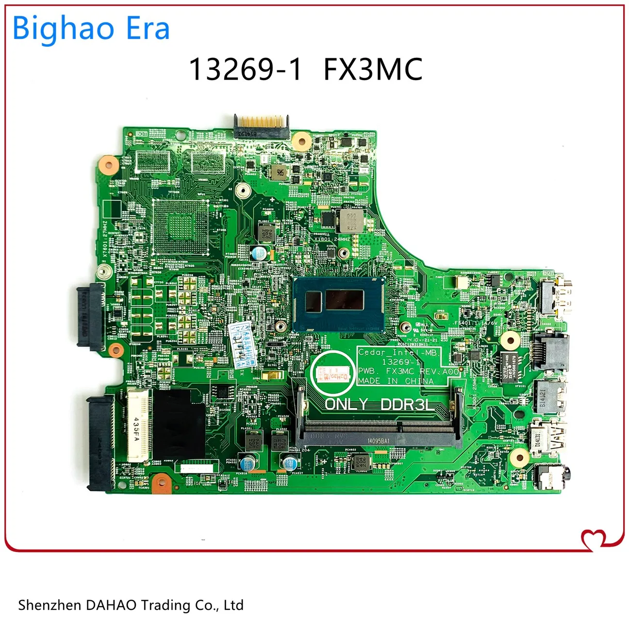 13269 1 FX3MC материнская плата для ноутбука DELL 3442 3542 3443 3543 5748 5749 Материнская CN 0HRG70 0P34KX с