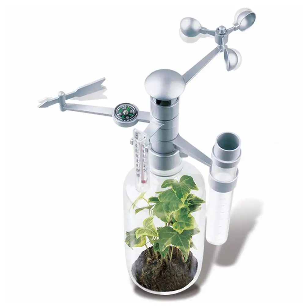 

Student Weather Station Model DIY Assembly Kid Teenagers Infinite Creative Space Alpinia Science Biological Experiment Toy
