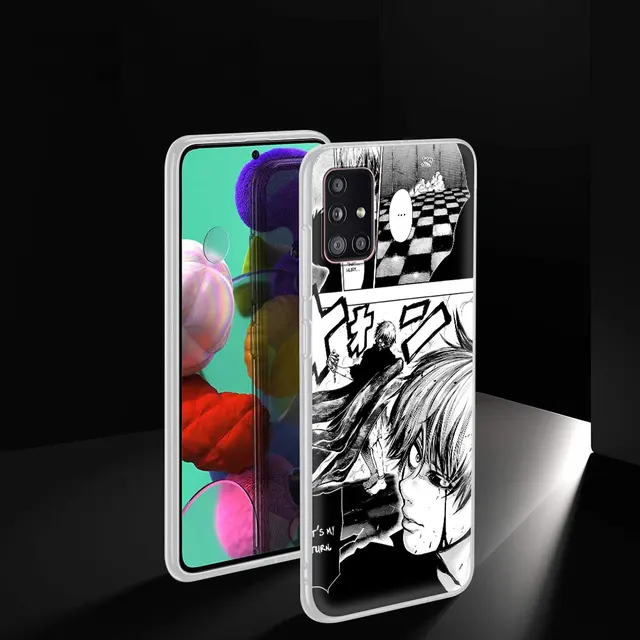Anime Tokyo Ghouls Horror Case For Samsung Galaxy A51 A71 A21s A31 A41 A42 A52 A72 5G A01 A11 A91 Phone Shell Cover Coque Fundas S06