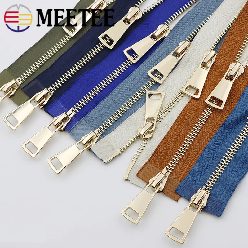 Металлические молнии Lightgold с открытым концом 1 шт. 120 см 5 # A швейные двойные