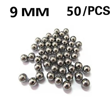

60pcs/lot 9mm Hunting Slingshot Balls Stainless AMMO Steel Balls For Sling Shot Stainless Steel Balls For Shooting