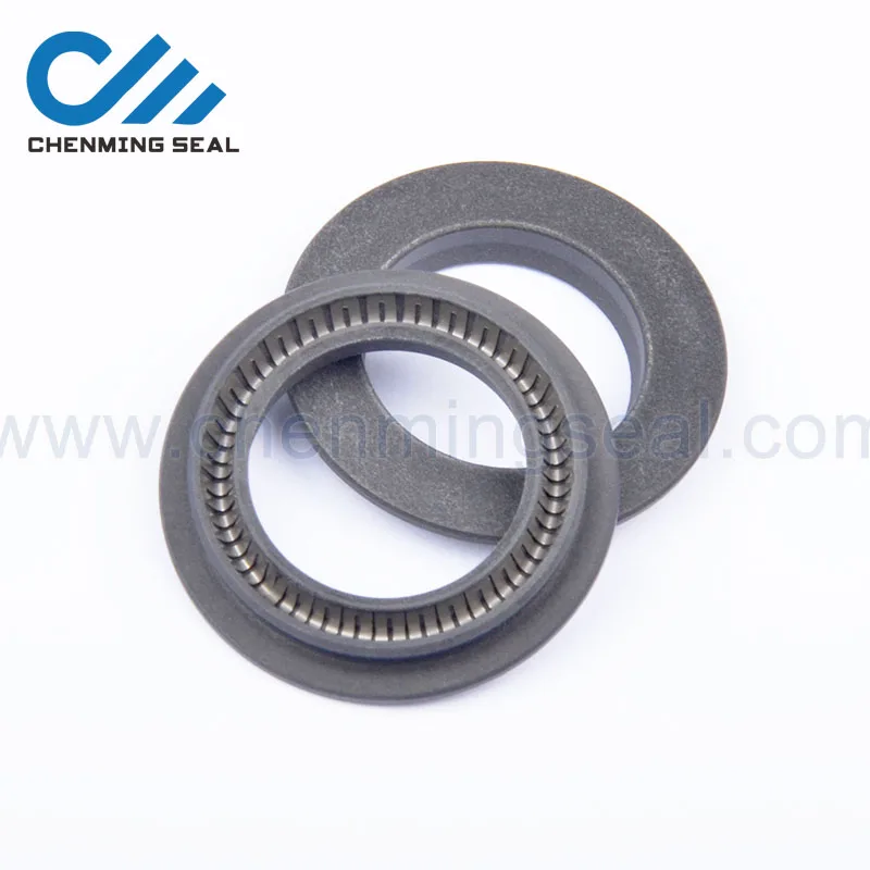 Id12 Mm Ptfe Spring Energized Seal Ufi Uri Rsv Rss Ffv Ffs Rotary Shaft