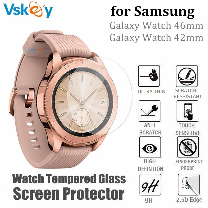 10 шт. Защита экрана для часов Samsung Galaxy Watch 46 мм и 42 круглые умные часы устойчивое к