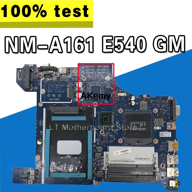 

NM-A161 Motherboard for Lenovo Thinkpad AILE2 NM-A161 Edge E540 Motherboard PGA947 DDR3L 100% tested