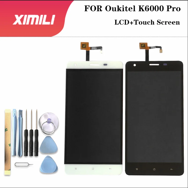 Oukitel K6000 pro NSF550FH2505ANJ дисплей + сенсорный экран 100% Оригинальный ЖК дигитайзер
