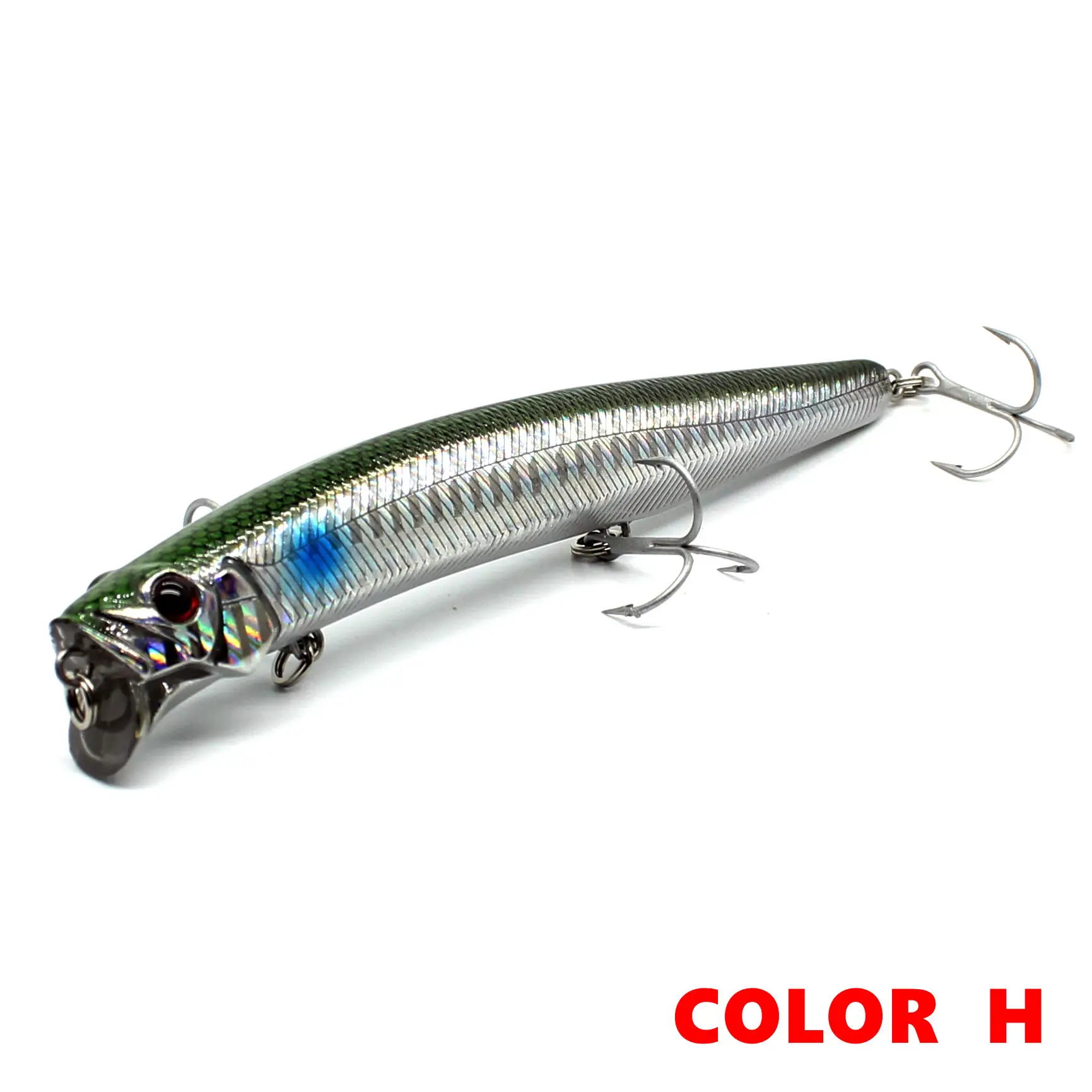 AOCLU lure wobblers 13cm 21g Hard Bait Minnow Floating Popper fishing lure With Magnet Bass Fresh 4# VMC hooks free shipping