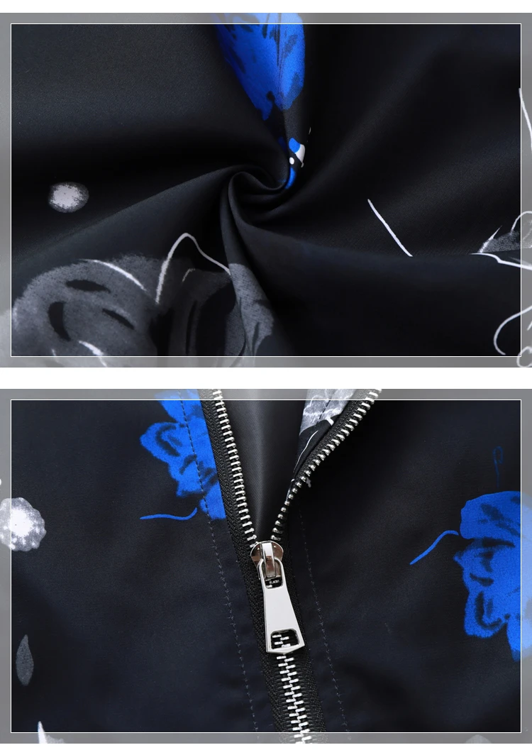 Стиль, осенняя и зимняя одежда, модная мужская повседневная куртка с цветочным принтом большого размера, алиэкспресс Лидер продаж