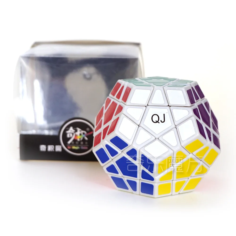 [Qun jia Five Magic Cube(Adhesive Paper)] Twelve Surface Special Shape 12 Surface Body Special Shape 5 with Tutorials Adhesive