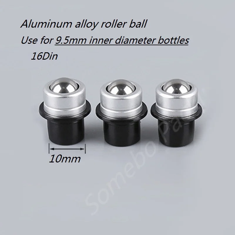 Aluminum Alloy Roller Ball Essential Oil Bottle Accessories Ball 5ml 10ml roll on bottle 10pcs