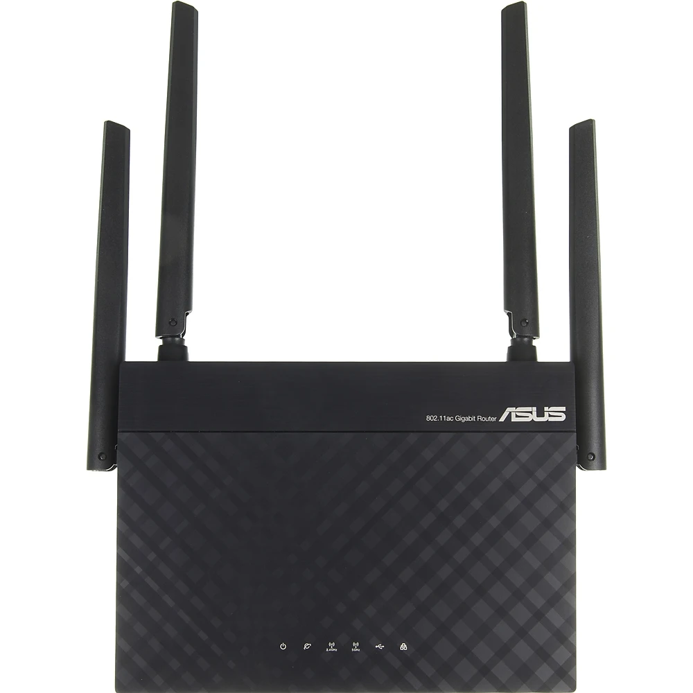 Роутер беспроводной Asus RT-AC58U AC1300 10/100/1000BASE-TX/4G ready черный
