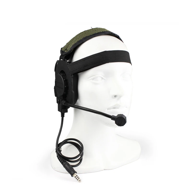 Tactical Headset Iii Z Tactical Bowman Elite Ii Mic Radio Boom For