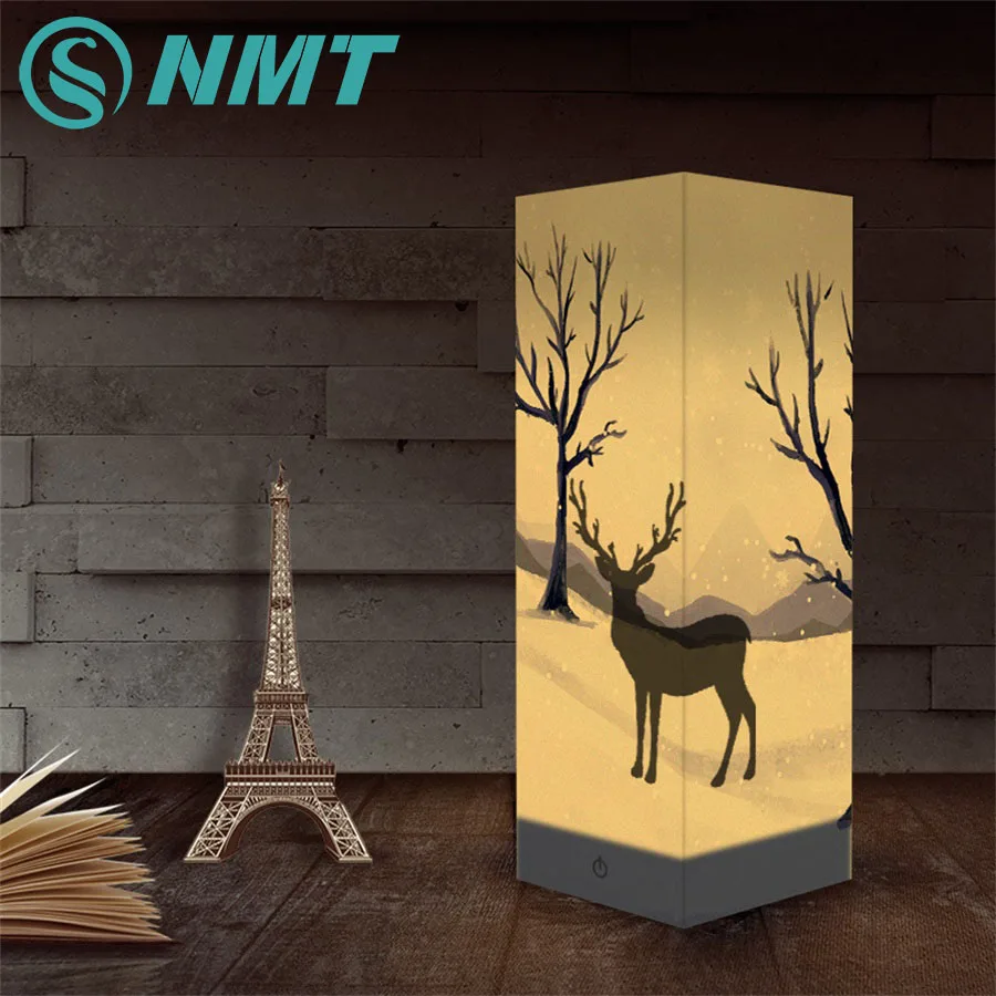 cheap 3D Vision Shadow Lamp with 3 Mode USB Night Light Christmas Birthday Gifts for Kids Living Bed Room Cafe Bookcase Desk Decor