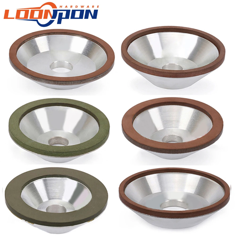 75/100/125/150/200mm Diamond Grinding Wheel Cup Grinding wheel Grinding Circle use for polishing cutting Discs Milling Cutter