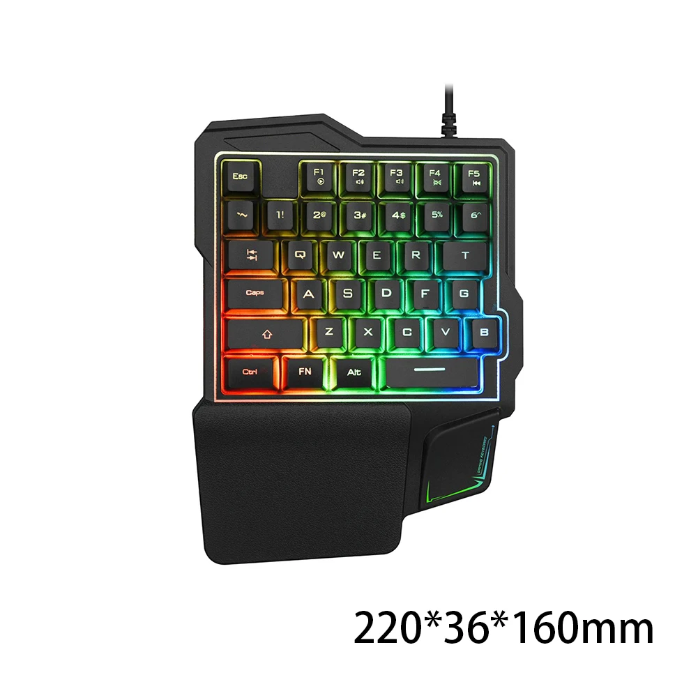 Keyboard 1 P5 PUBG контроллер PUBG мобильный геймпад Android PC игровой комплект PC Gamer с одной рукой Bluetooth 4,1 клавиатура мышь USB Plug And Play - Цвет: Keyboard 1