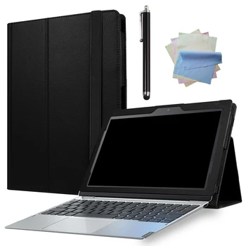 

For Lenovo MIIX 320 Case PU Leather Folio Stand Cover+Touch pen