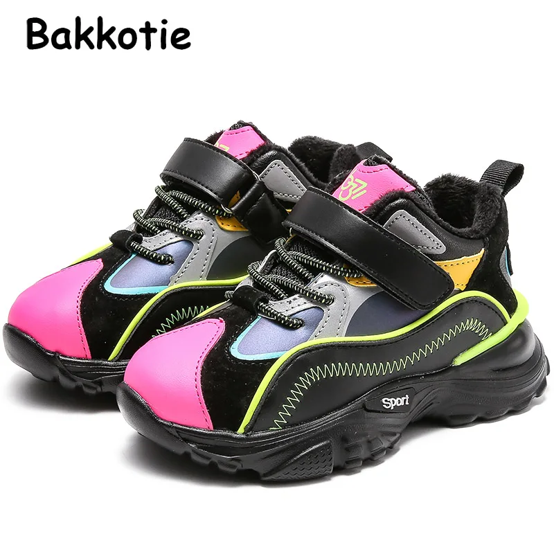 Bakkotie 2019 г. детская зимняя модная повседневная обувь для маленьких мальчиков