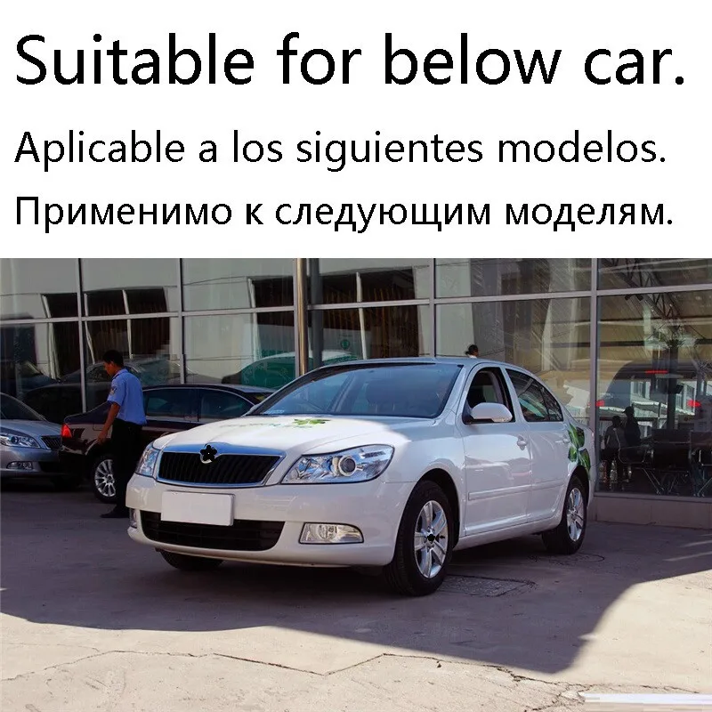 Модернизированный аксессуар, декоративный Авто Стайлинг, модифицированные запчасти, аксессуары для автомобилей, гоночные грили 10 11 12 13 14 для Skoda Octavia