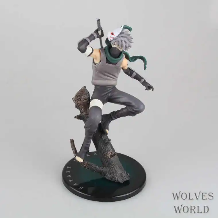 

Anime Model Naruto 2 Generation Kakashi Dark Kakashi Teacher Crane Machine Garage Kit Model