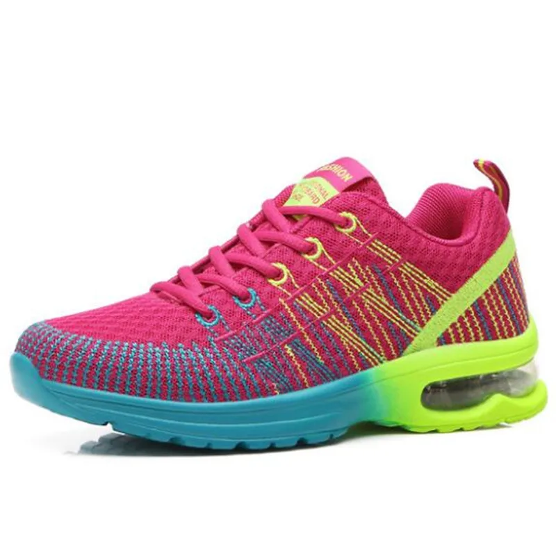 

New breathable casual round head wedges non-slip lightweight sneakers women's shoes cushion air cushion Zapatillas de deporte