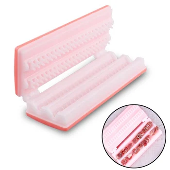 

1 pcs BBQ Tools Meat Grill Skewer Barbecue Grill Needle Box Safety Meat Vegetable String Shish Beef Mutton Kebab Skewers maker