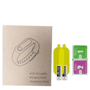 

FOR xiao mi bracelet 4 film HD scratch-resistant explosion-proof TPU water soft film easy to tear pet non-porous film