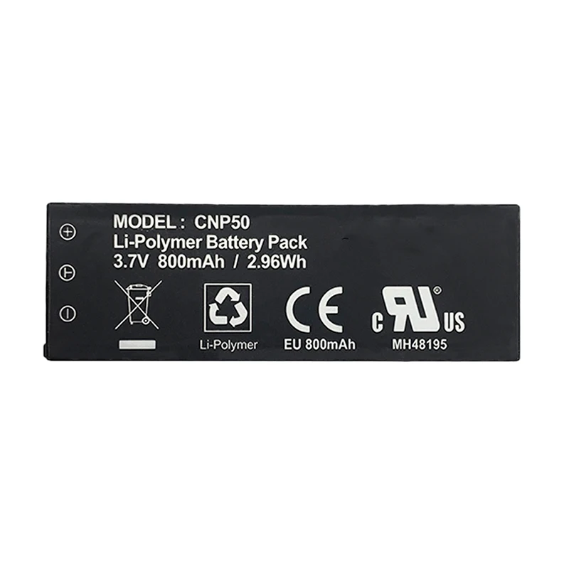 CNP50 for Casio Exilim EX-V7 EX-V7R EX-V8 EX-V8SR Cameras Battery NP-50 3.7V 800mAh Li-Ion Rechargeable APACK | Электроника
