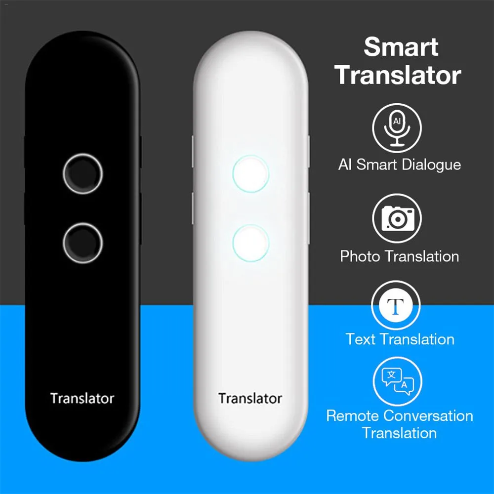 Переводчик умный переводчик мгновенная Голосовая фотосъемка текстовая запись для путешествий за рубежом деловая связь El