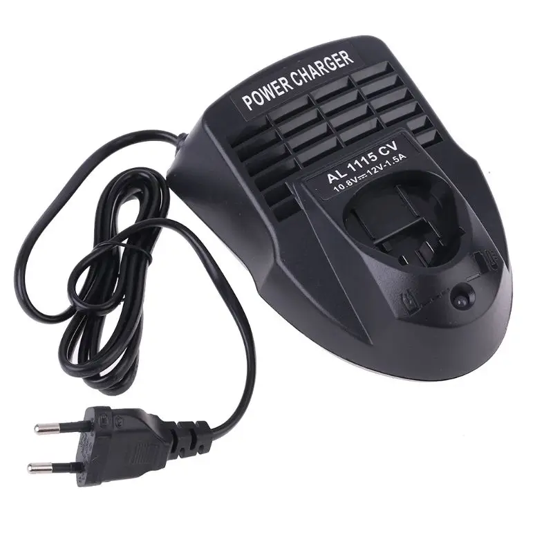 Battery Charger Battery Charger Adapter US/UK Plug AL1115CV Replacement Battery Charger for Bosch 10.8V-12V Lithium Ion Charger BC330 for Bosch Battery BAT411