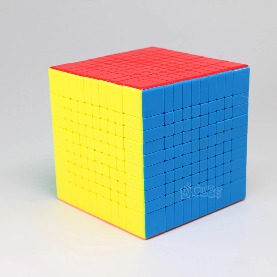 Moyu Yuhu Meilong 10x10x10 кубик без наклеек матовая поверхность 10x10 Magic Скорость куб головоломка 10 слоев Cubo развивающая игрушка