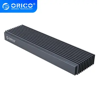 

ORICO M.2 SSD Hard Disk Box for NVME PCIE 2TB USB C 10Gbps Hard Drive Enclosure Case with Type C to C Cable for Laptop Desktop