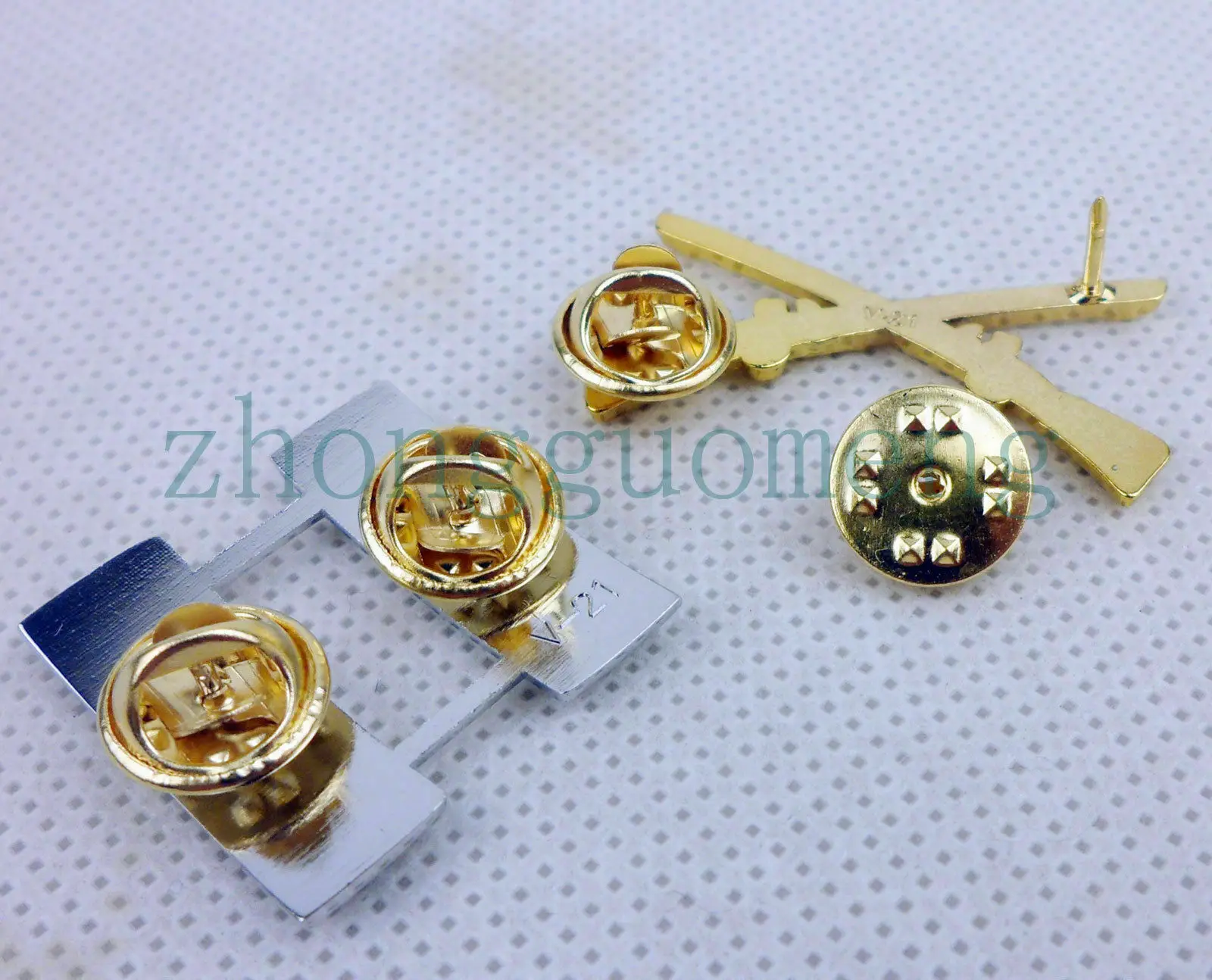 US ARMY OFFICER CAPTAIN COLLAR INSIGNIA METAL BADGE PIN CLASSIC MILITARY military lapel pin