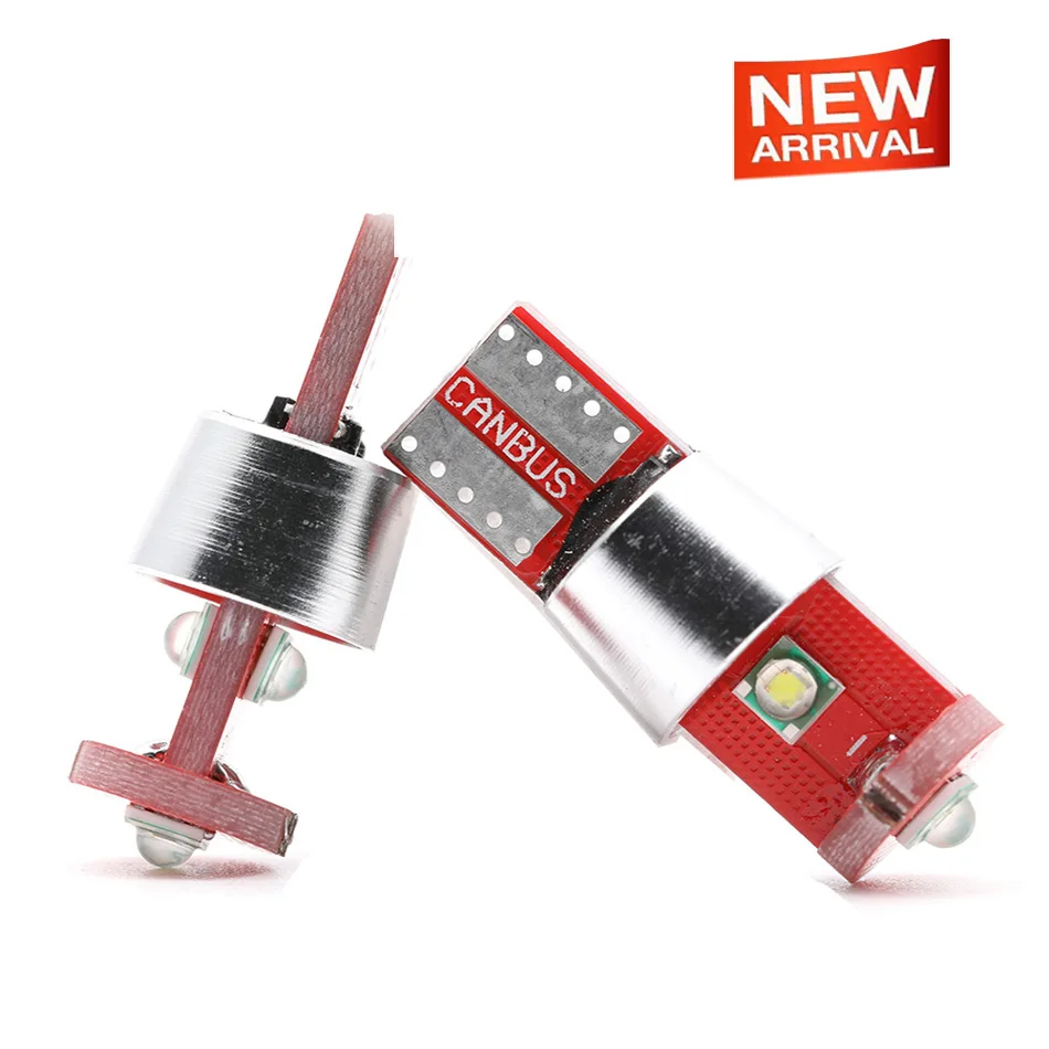

2 Pcs LED W5W T10 194 168 W5W Parking Bulb Auto Wedge Clearance Lamp CANBUS License Light Bulbs ERROR FREE Car Side Wedge Light