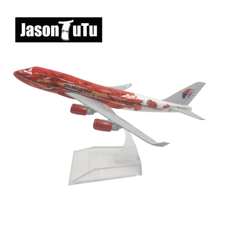 JASON TUTU 16cm Malaysia Freedom Of Space Boeing B777 Airplane Model Plane Model Aircraft Diecast Metal 1/400 Scale Dropshipping