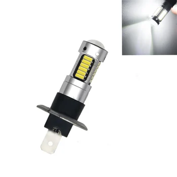 

Led Car Extremely Bright Decoding Fog Light Front Led H1 H3 4014 30smd Car Led High Power Bulb Fog lamp Bulb 12v