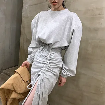 

2020 Korean Autumn Women 2 Piece set